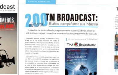 ¡Número 200 de TM BROADCAST!: descubre nuestra edición especial