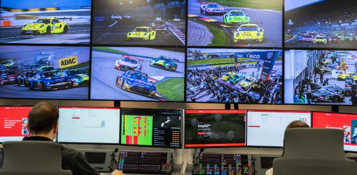 Riedel, DTM y TV Skyline implementan Easy5G para la producción de vídeo en directo en motorsport